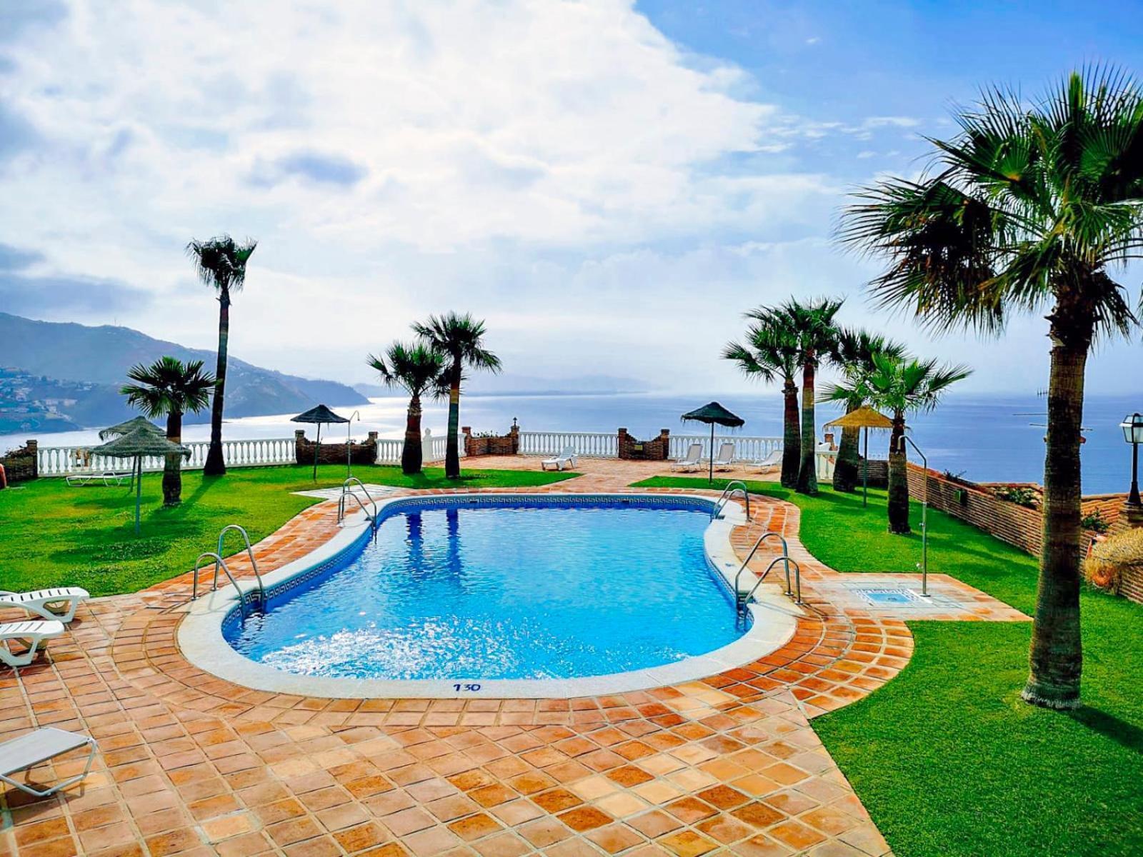 Casa Acogedora Con Vistas Espectaculares - Cozy Seaview House - 24H Access - Private Parking Villa Almuñécar Buitenkant foto