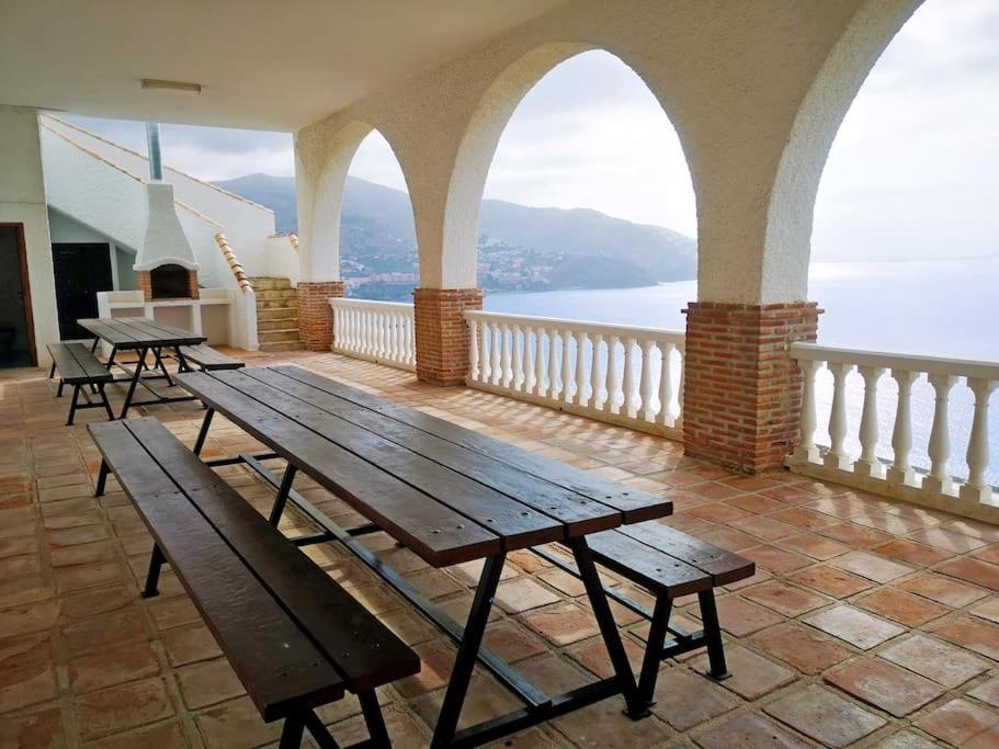 Casa Acogedora Con Vistas Espectaculares - Cozy Seaview House - 24H Access - Private Parking Villa Almuñécar Buitenkant foto